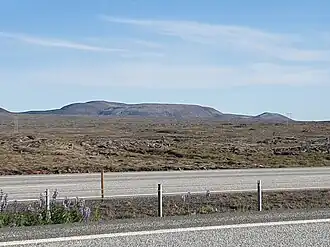 Fagradalsfjall von Norden