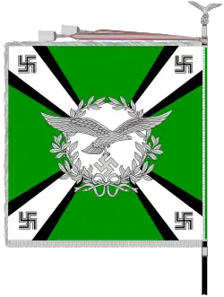 Mutmaßliche Fahne des III. Bataillon des FJR1 (Rechte Seite)