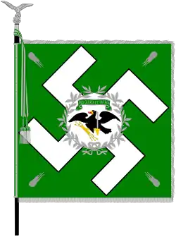 Fahne des II. und III. Bataillons