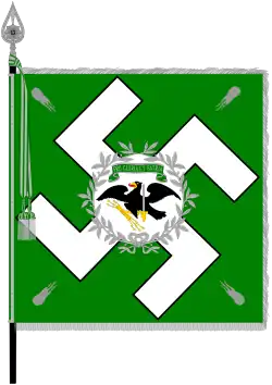 Fahne des I. Bataillons des FJR 1