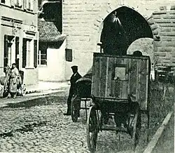 Jakob Höflingers fahrbare Dunkelkammer, um 1860–1875