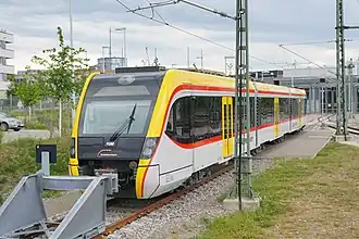 Triebzug 455 011 in Böblingen
