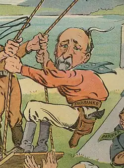 Karikatur von Udo Keppler im Magazin Puck (1904)