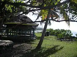 fale für Besucher am Pool