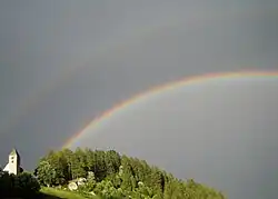 St. Remigius mit Regenbogen