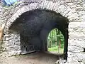 Burgruine Falkenstein: Eingangstor