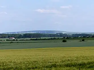 Der Große Fallstein von Nordwesten betrachtet