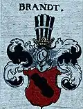 Wappen derer von Brandt (ostpreußischer Stamm) (Version aus 17. Jahrhundert)