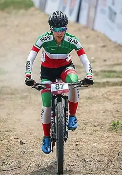 Faranak Parto Azar bei den Asian Games