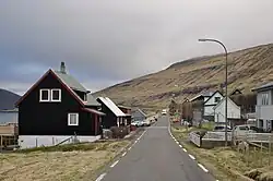 Langasandur von Norden gesehen