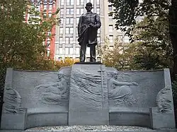 Denkmal zu Ehren des Bürgerkriegsadmirals David Glasgow Farragut in Madison Square, New York City