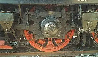 1935: AEG-Kleinow-Federtopfantrieb bei der E 18 31