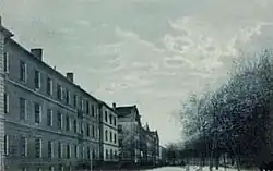 Franz-Josef-Kaserne in Fehertemplom (2018 noch existent – die Kaserne ist aufgegeben und steht leer) Koordinate: 44°&nbsp;53′&nbsp;39″&nbsp;N, 21°&nbsp;24′&nbsp;59″&nbsp;O44.89416666666721.416388888889