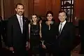Felipe und Letizia von Asturien mit Juliana Awada und Mauricio Macri (2013)