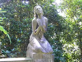 Trauernde, Grabmal Franz Wendt, Südfriedhof Leipzig