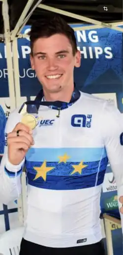 Felix Engelhardt als U23-Europameister (2022)