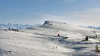 Fellhorn von Norden, im Hintergrund die Hohen Tauern