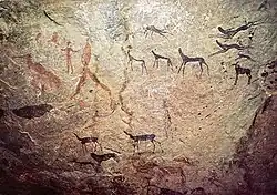 Felsmalereien von Rostock-Süd Rock Paintings