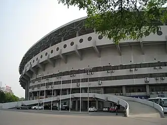 Das Fengtai-Stadion in Peking