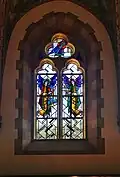 Fenster der Wort-Gottes-Kapelle; Thema Hoffnung