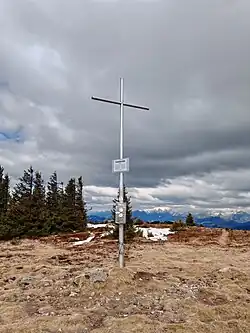 Gipfelkreuz der Fensteralpe