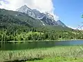 Ferchensee mit Wettersteinwand