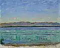 Ferdinand Hodler: Genfersee mit Jura, um 1911, Privatsammlung