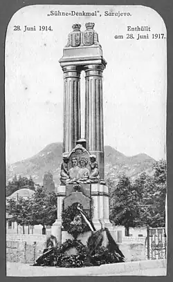 Das Sühne-Denkmal in Sarajewo