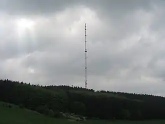 „Sender Eifel“ in detaillierterer Ansicht