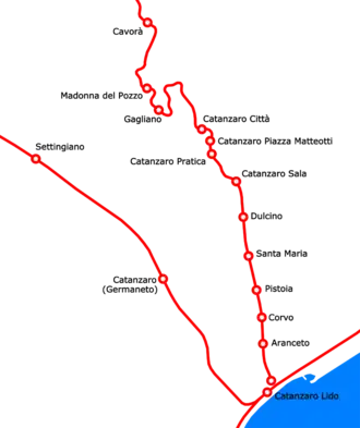 Stadtbereich Catanzaro