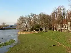 Festungswall mit der Bastion Christian-Ludwig