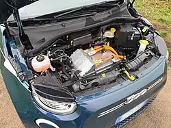 Motorraum 87 kW (118&nbsp;PS)-Version