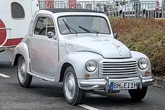 Fiat 500 C mit „amerikanisierter“ Front