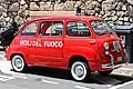 Fiat 600 Multipla als Feuerwehrfahrzeug in Monaco