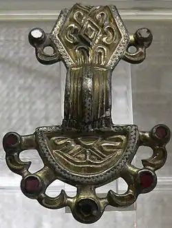 Fibel aus der Merowingerzeit (5./6. Jh.)