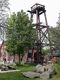 Die Infostelle „Bergbau und Geologie“ in Arzberg