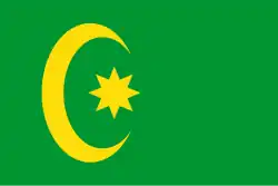 Flagge des osmanischen Rumelien[2]