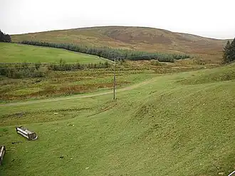 Flanke des Mount Maw