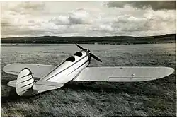 Die F&nbsp;4 mit dem Motor Salmson AD&nbsp;9, 40 PS