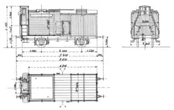 Auf der Weltausstellung 1900 gezeigter Bierkühlwagen