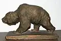 Bronzefigur„Laufender Bär“