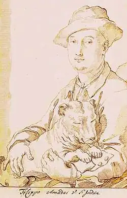 Der 46-jährige Amadei, „Pippo“ genannt, komponierte den 1.&nbsp;Akt