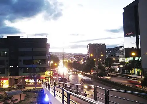 Das finanzielle Zentrum der Stadt, Av.&nbsp;de la Cultura