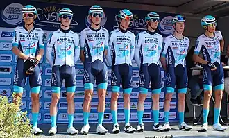 Mannschaftsfoto Bahrain Victorious