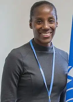 Vizeweltmeisterin Fiona May ergänzte ihre Sammlung um eine weitere&nbsp;Medaille