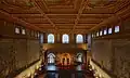 Palazzo Vecchio: Salone dei Cinquecento, von Vasari 7&nbsp;m erhöht