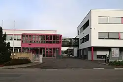 Das Betriebsgebäude in Kirchardt (2020)