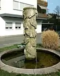 Fischbrunnen in Unterweissach