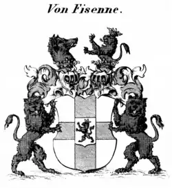 Darstellung mit Schildhaltern