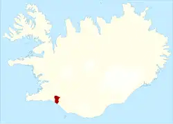 Lage von Landgemeinde Flóahreppur